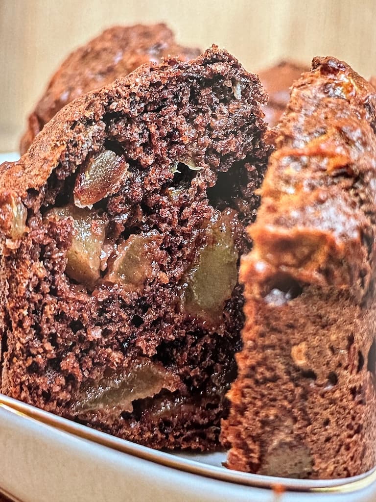 Mafini s jabukom i kakaom