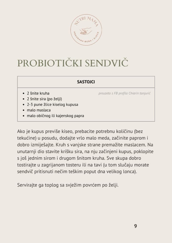 Probiotički sendvič