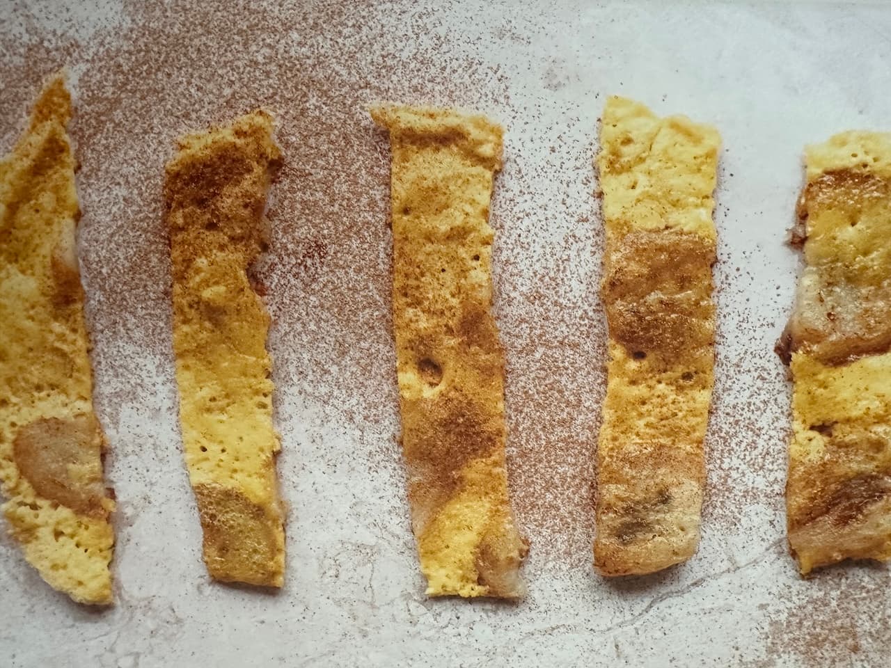 Slatki omlet s bananom