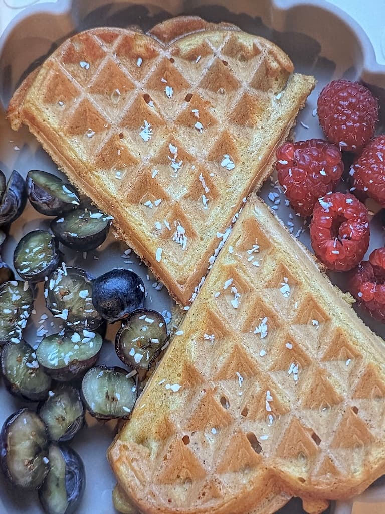 Vafli od muškatne tikve